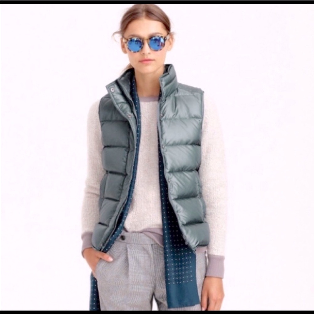 J Crew puffer vest